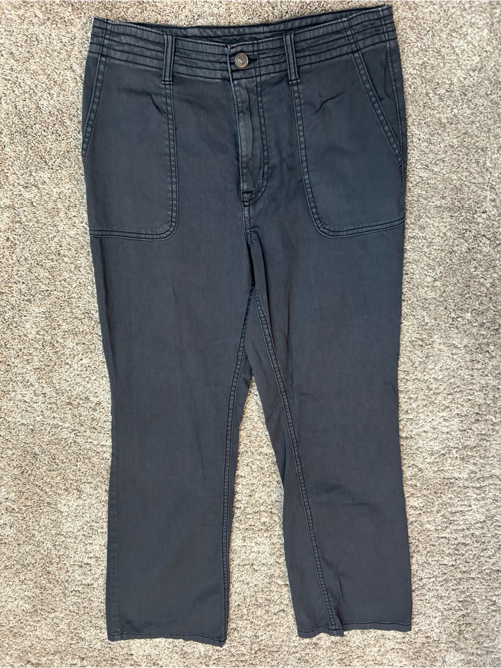 Prana Men's Bootcut Jeans in Charcoal Gray